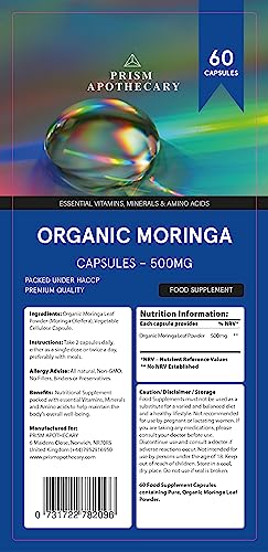 Generic Pure Organic Moringa Oleifera Capsules