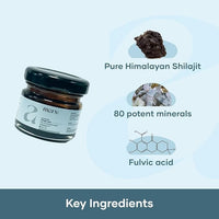 mars by GHC Mars Pure Himalayan Shilajit Resin Powered by Ashwagandha - 15g | Sourced Directly from India | 75%+ Fulvic Acid | Enhances Strength, Stamina & Immunity | Pack of 1