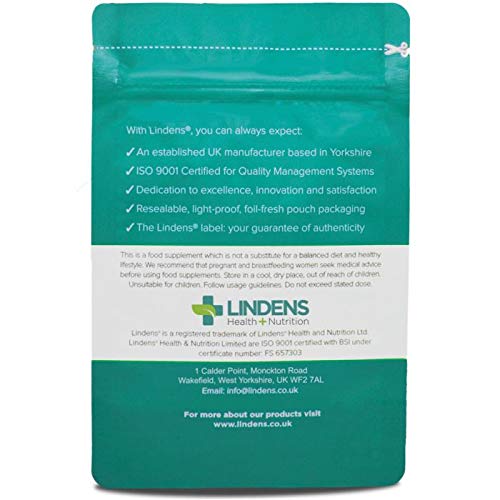 Lindens - Green Lipped Mussel 360 Capsules - with Copper, 1000mg Daily Intake, UK Made - Connective Tissues, Joint Care Formula - Rapid Release - Letterbox Friendly
