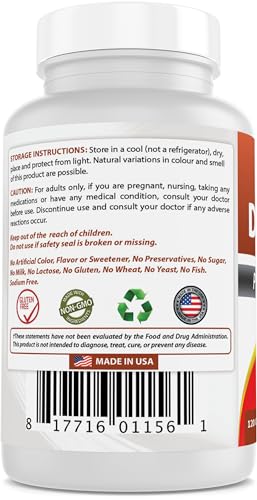 Best Naturals D-Mannose Capsules - Urinary Tract Cleanse Supplement 1500mg/Serving - 120 Count (120 Count (Pack of 3))