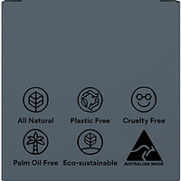 Beauty and the Bees Voodoo Activated Charcoal & Honey Shampoo Bar - MINTY FRESH - with Organic Leatherwood Honey 100% Natural