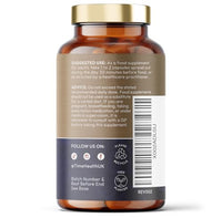 Time Health Lions Mane NGF - High Strength - Vegan - No Fillers, Binders or Flow Agents - Pullulan Capsules - 60 Capsules