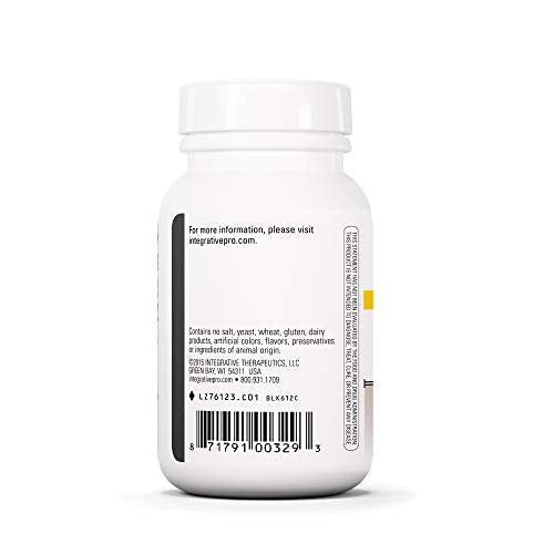 Integrative Therapeutics Vitaline CoQ10 100 mg - Supports Brain and Heart Health* - Dairy Free - Vegan - Tropical Fruit Flavored - 30 Chewable Wafers
