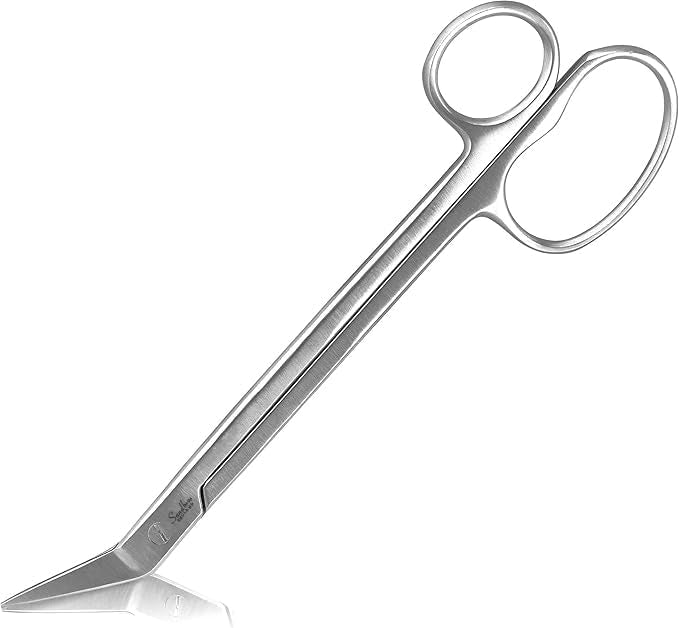 Sandbros Long Handle Toe Nail Scissors for Elders, Pregnant, Backpain & Disables for Easy Reach to Cut Foot Nails | Ideal for Individuals with Difficulty Bending | Stainless Steel
