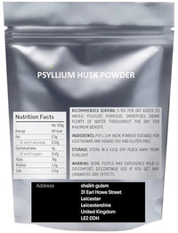 Psyllium Husk Ground Powder Natural Fibre Premium Quality by Masala Cottage® 25g-1.9kg (25, Grams)