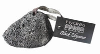 Hydrea London Natural Volcanic Pumice Stone Black - Callus Remover Foot Care