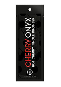 Power Tan Cherry Onyx Hot Tingle Bronzer Tanning Accelerator Cream 20ml | Fast Dark Tan Enhancer with L-Tyrosine, Vitamin E & Skin Conditioning | Advanced Indoor | 20ml
