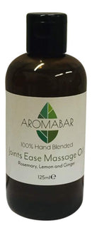 Aromabar Joints Ease Massage Oil 125ml with Rosemary, Lemon & Ginger