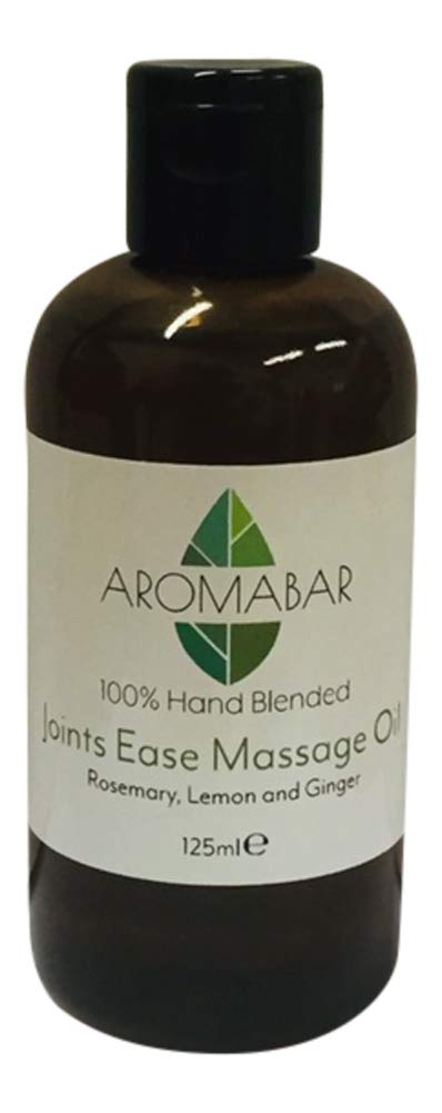Aromabar Joints Ease Massage Oil 125ml with Rosemary, Lemon & Ginger