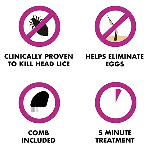 Full Marks 100 ml Lice Prevention & Egg Elimination Solution With Scalp Comb, 5-Minute Clinically Proven Treatment, Effective For Kids & Adults