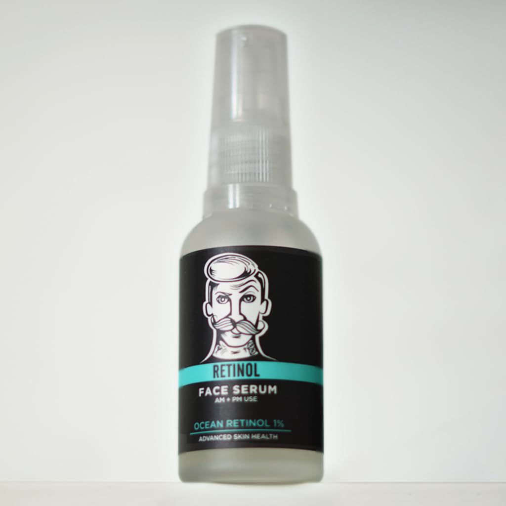 BARBER PRO RETINOL SERUM | Overnight Serum | Mens Face Cream | Face Moisturiser & Antioxidant | Mens Skincare