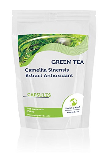 Green Tea 850mg Camellia Sinensis Extract Antioxidant Health Food Supplement Vitamins 30 Capsules