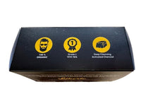Fresh and Fly Charcoal Beard Soap – Deep Cleansing with Tea Tree, Coconut & Aloe Vera for a Healthy, Soft Beard, 100% Organic, TFM 76%