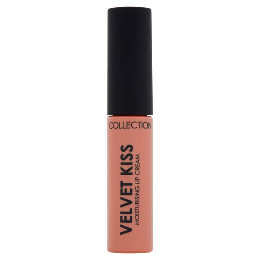 Collection Cosmetics Lightweight, Lasting Colour, Velvet Kiss Moisturising Lip Cream, 5ml, Drama Llama