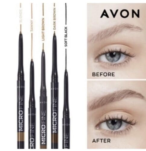 Avon Glimmerstick Microfine Eyebrow Brow Definer Pencil (Light Brown)