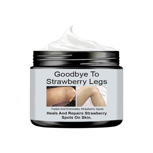 HERBENJOY Strawberry Legs Treatment Cream, Fades And Eliminates Strawberry Spots, Exfoliating, Moisturizing, Skin Smoothing Cream for Chicken Skin Treatment