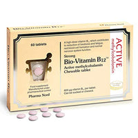 Bio Vitamin B12 Tablets By Pharma Nord - Active Methylcobalamin 60 Vegan Chewable Tablets