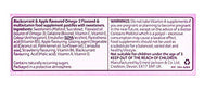 Bassett's 2 X Bassetts 3-6 Years Old Kids Blackcurrant and Apple Flavour Multivitamins Chewies - Pack of 30