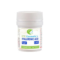 ETC Cosmetic`s HYALURONIC Acid Powder- 5g LMW (Low Molecular Weight) 100% Natural & Strong Anti-Aging,Wrinkle-Filler