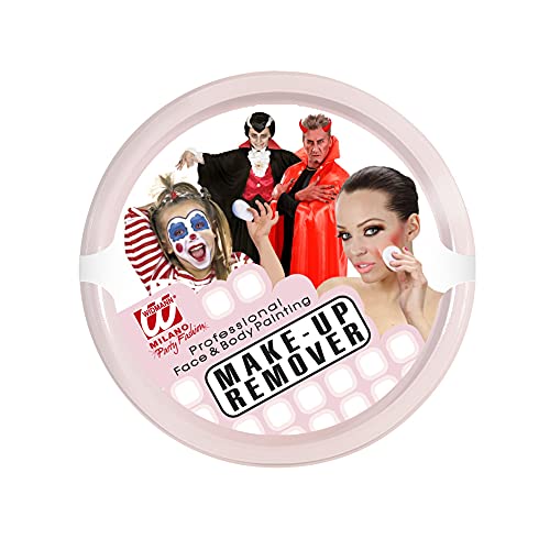 W WIDMANN MILANO Party Fashion Widmann ? Make-Up Make-up Remover in Unisex-child Tray, White, 25 g, vd-wdm02436