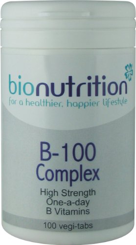 Bio Nutrition B-100 Complex : One-A-Day : Men's Health Vitamins : 100 vegi-tabs