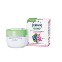 Leocrema Natural Super Moisturizing Face Cream with Blueberry and Peony 50 Ml.