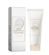 Trendyfave Rice Facial Cleanser, Rice Face Wash With Vitamin E, Moisturizing Cleanser For Dry Skin, Korean Skincare Deep Pore Cleansing, Exfoliating Scrub Cleanser