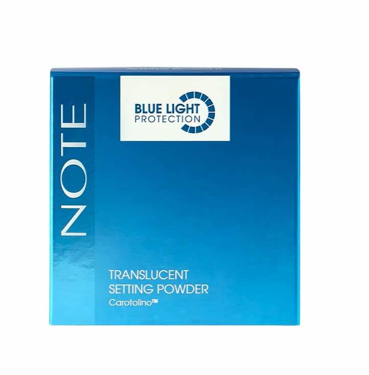 NOTE COSMETICS Translucent Setting Women's Makeup Palette, Anti-Men's-Rouge Makeup Powder, Compact, Makeup Palette for Women, Complexion Foundation Covered Imperfections