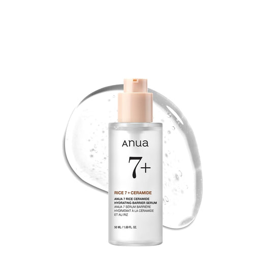 ANUA Anua Rice Ceramide 7 Hydrating Barrier Moisturizing Face Serum, 50ml