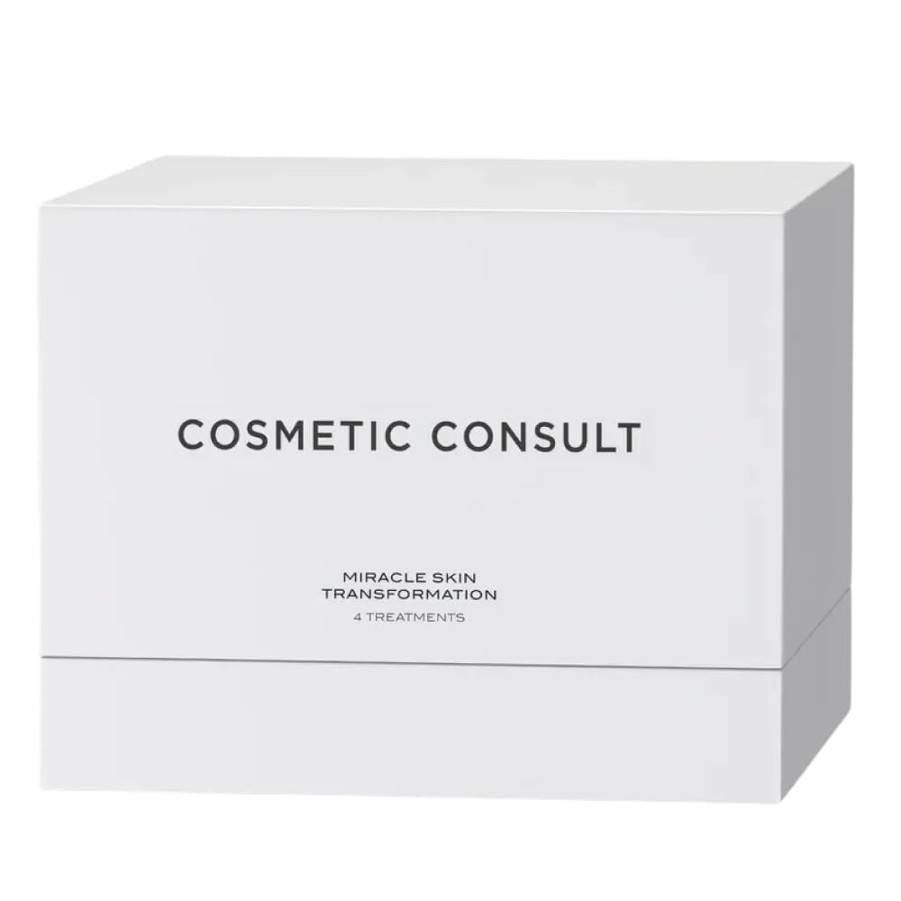 cosmeticconsult Cosmetic Consult Miracle Skin Transformation By Ashley Stobart | Rejuvenates & Refreshes Skin Overnight, Smooths Wrinkles & Acne, Boosts Collagen, Anti-Ageing Skin Cleanser | 4 x Skincare Sachets