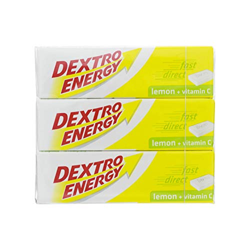 Dextro Energy Dextrose Tablets Lemon Flavour 47G-PACK OF 3