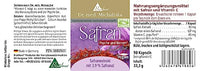 Saffron Dr. Michalzik - 3.9% Safranal + Vitamin C - No Additives - by Biotikon®