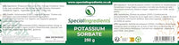 SPECIAL INGREDIENTS Potassium Sorbate (Mould Inhibitor) 250g Premium Quality, Non-GMO, Gluten Free – Recyclable Container