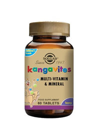 Solgar Kangavites Bouncing Berry Complete Multivitamin and Mineral Formula Chewable Tablets - Pack of 60-28 Active Ingredients - Supports a Healthy Lifestyle - Vegan and Gluten Free
