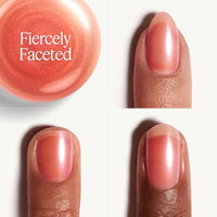 essie Essie Nail Art Studio, Metallic Orange Nail Topcoat, Fiercely Faceted