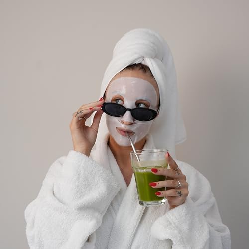 Youth and Earth Bio-Collagen Hyaluronic Acid Gel Face Mask- Pack of 5 - Face Masks Beauty for Anti Wrinkles - Hydrating Face Mask - Skin Care for Women - Moisturising & Nourishing Face Masks