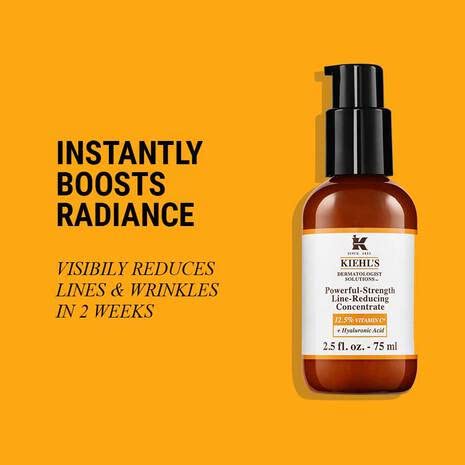 Kiehl's Powerful-Strengh Line-Reducing Concentrate with Vitamin C 1.7oz (50ml)