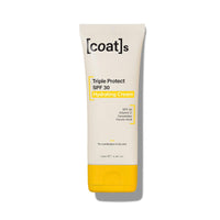 Coats SPF 30 Triple Protect Hydrating Face Cream with Ceramides + Vitamin C, UVA/UVB Protection. Non-Greasy, Non-Comedogenic SPF Face Moisturiser Sunscreen for Combination to Dry Skin (75ml)