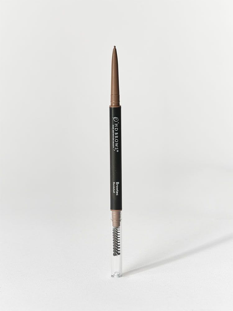 HD Brows HD BROWS Browtec 1mm Ultra-Fine Eyebrow Pencil, New & Improved Ultra-Fine 1mm Tip, Duel-Ended Pencil and Spoolie, Waterproof, Smudgeproof, Long-Lasting, Available in 3 Shades, Bombshell (Blonde)