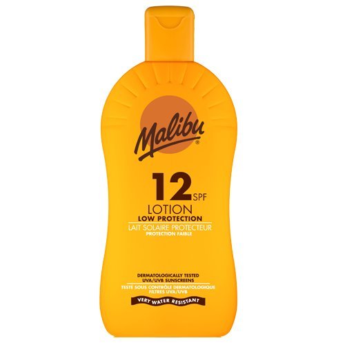 Malibu Protective Sun Lotion with SPF12 400 ml