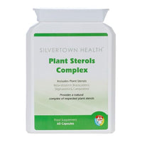Silvertown Health Plant Sterols Complex – 60 Capsules – Includes 4 Key Plant Sterols