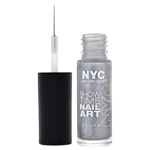 NYC Showtime Nail Art Number 002, Silverism