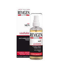 Revigen Vinifolin anti hair loss tonic, 100 mL is all natural, procyanidin B2 based anti-hair loss tonic applied topically to stimulate hair follicles and accelerate hair follicle activity