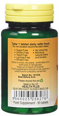 Health Plus Vitamin D 800iu Vitamin D Supplement - 90 Tablets