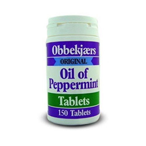 2 Pack x Obbekjaers Oil Of Peppermint (150 tablet) - Obbekjaers