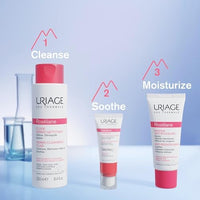 Uriage Roséliane Anti-Redness Face Mask 40ml - Soothes Sensitive Skin Prone to Redness - Creamy Moisturizing Mask With Ginseng - Long-Lasting Comfort - Floral Scent - Non-Comedogenic