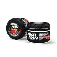 NISHMAN Hand, Face and Body Cream for Men, 300 ml -Smoothing, Nourishing Moisturizing Refreshing Effect- Contains Shea Butter, Vitamin-E, Urea (Fig & Grapefruit)