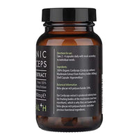 KIKI HEALTH KIKI Health Organic Cordyceps Mushroom Extract - 60 Vegicaps