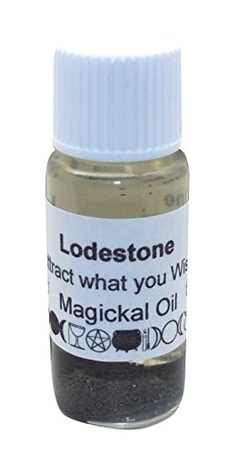 Angelleesa | Lodestone Gemstone Infused Magickal Incense Oil