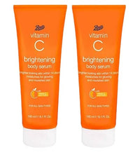 Boots - Vitamin C Brightening Body Serum | For All Skin Types | 180ml [TWIN PACK]